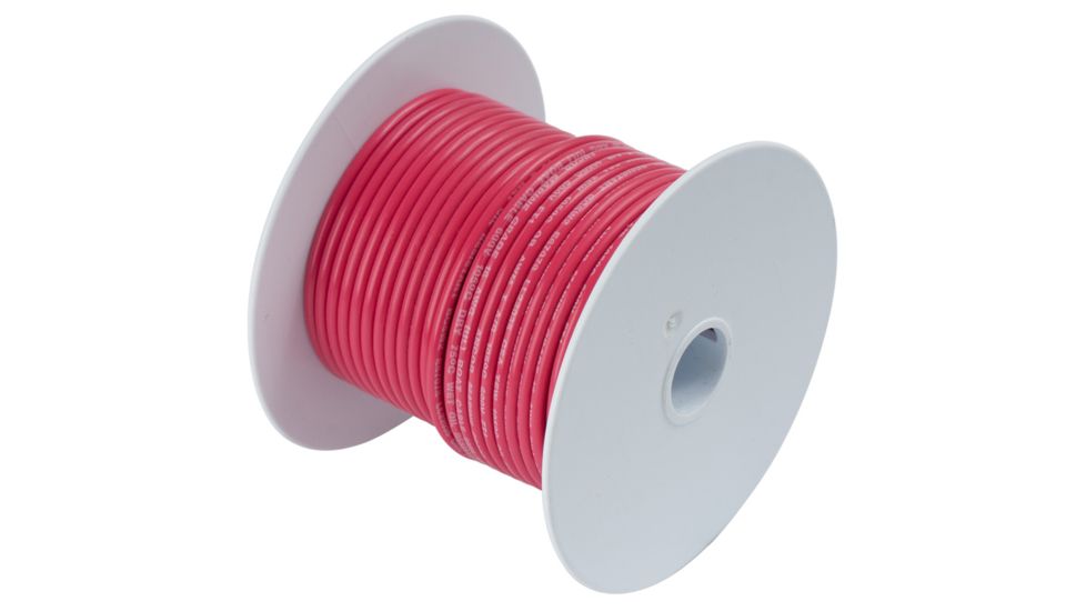 Ancor Red 18 AWG Tinned Copper Wire - 100' 60331