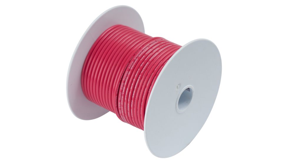Ancor Red 8 AWG Battery Cable - 100' 48351