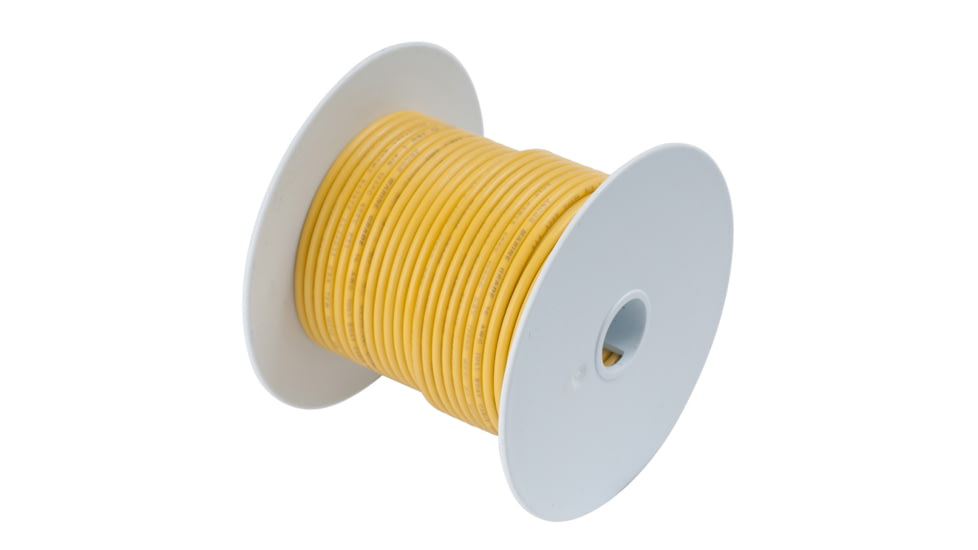 Ancor Yellow 4 AWG Tinned Copper Battery Cable - 500' 61698