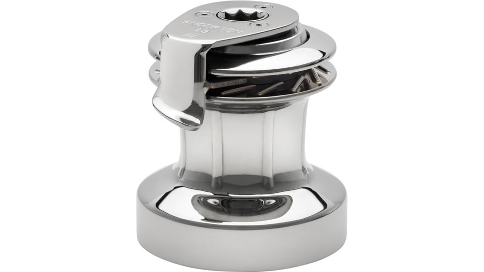 ANDERSEN 18 ST FS Self-Tailing Manual Single Speed Winch - Full Stainless 73332