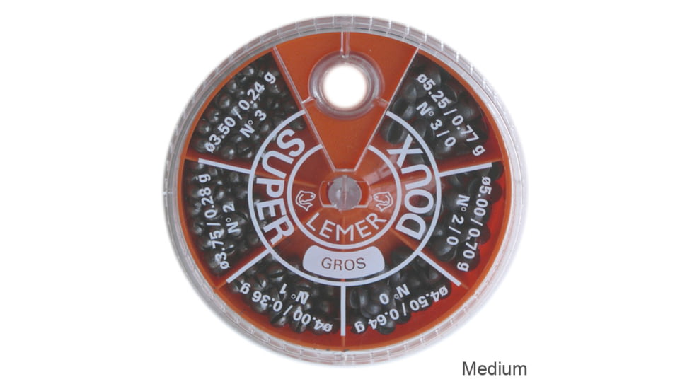 Angler's Accessories Split shot wheel 6 asst. sizes Medium