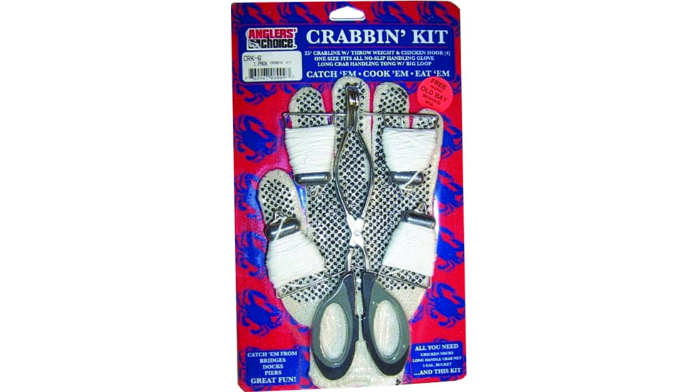 Anglers Choice CRK-6 Crabbin' Kit 6Pc Catching, CRK-6