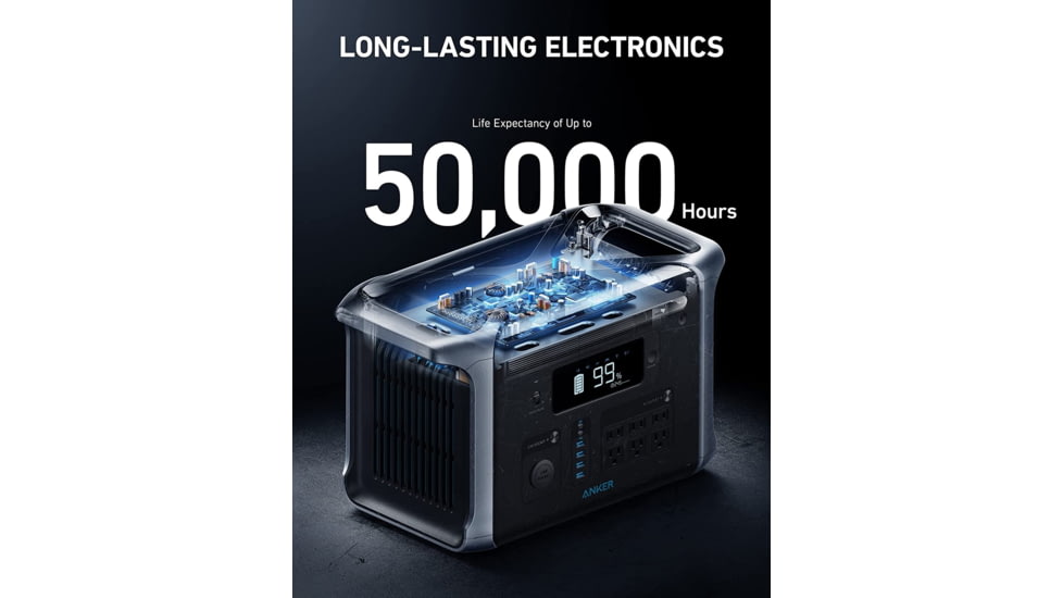 Anker 757 Solar Generator w/ 3x100W Solar Panels, 1229Wh PowerHouse, B1770111