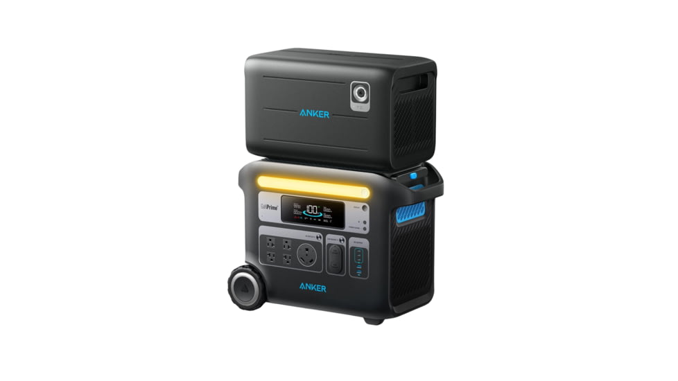 Anker PowerHouse 767 Power Station w/ Expansion Battery, 2400W/4096Wh, B1780112