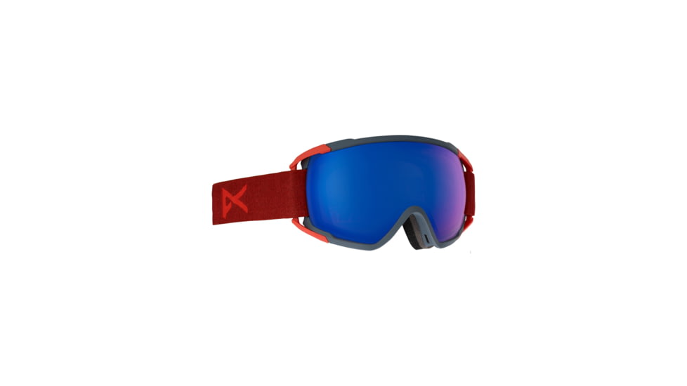 Anon Circuit Goggle - Mens, Frame- Carmine Red, Lens- Sonar Blue, 185471-613