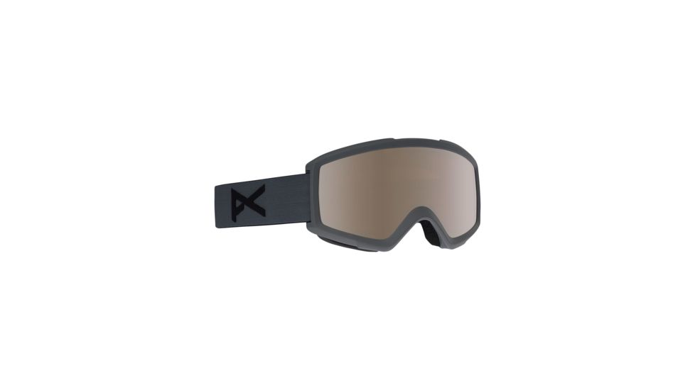 Anon Helix 2.0 Goggle with Spare - Mens, Frame- Stealth, Lens- Silver Amber, 185311-047