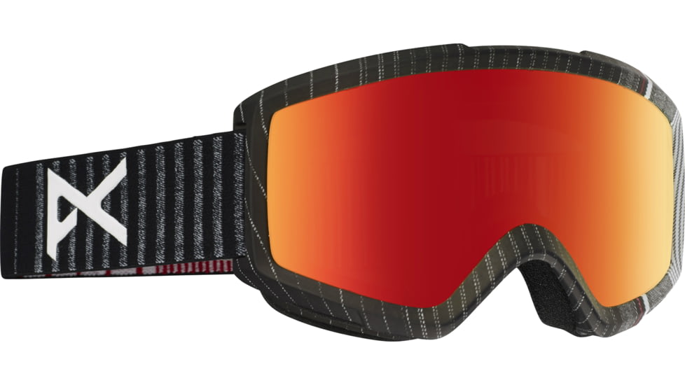 Anon Helix 2.0 Goggles-Stryper-Red Solex