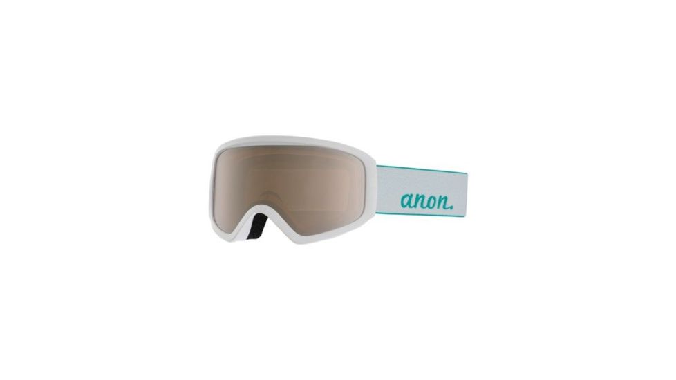 Anon Insight Goggle and Spare Lens w/ Silver Amber - Women's, White, 20350100106