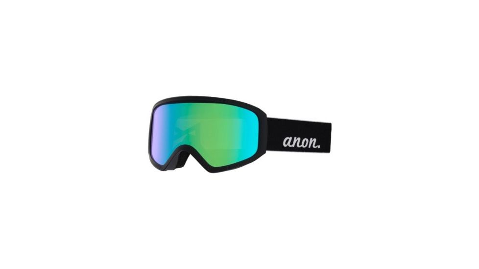 Anon Insight Sonar Goggle and Spare Lens w/ Sonar Green - Women's, Black, 20351100040