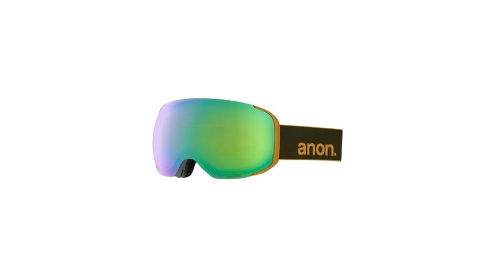 Anon M2 Goggle and Spare Lens w/ Sonar Green, Green, 18557101328