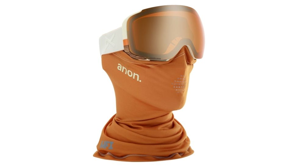 Anon M2 MFI Men's Goggle w/ Spare Lens, Sonar Bronze Lens, Woody, 19172102210NA