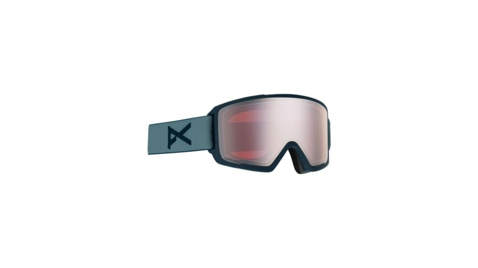 Anon M3 Men's Goggle w/ Spare Lens, Sonar Silver Lens, Gray, 18565102043NA