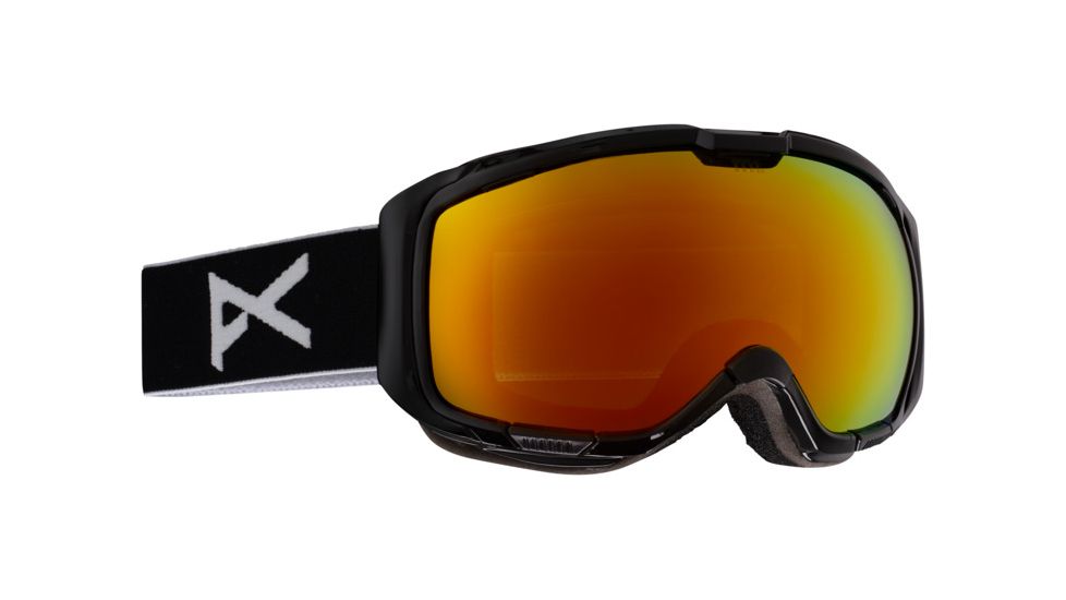Anon Magna-Tech M1 Goggle-Black-Red Solex/Blue Lagoon