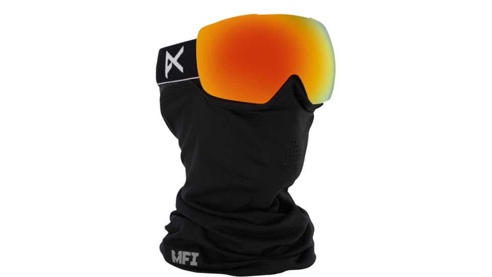 Anon MIG MFI Goggle-Black-Red Solex/Amber