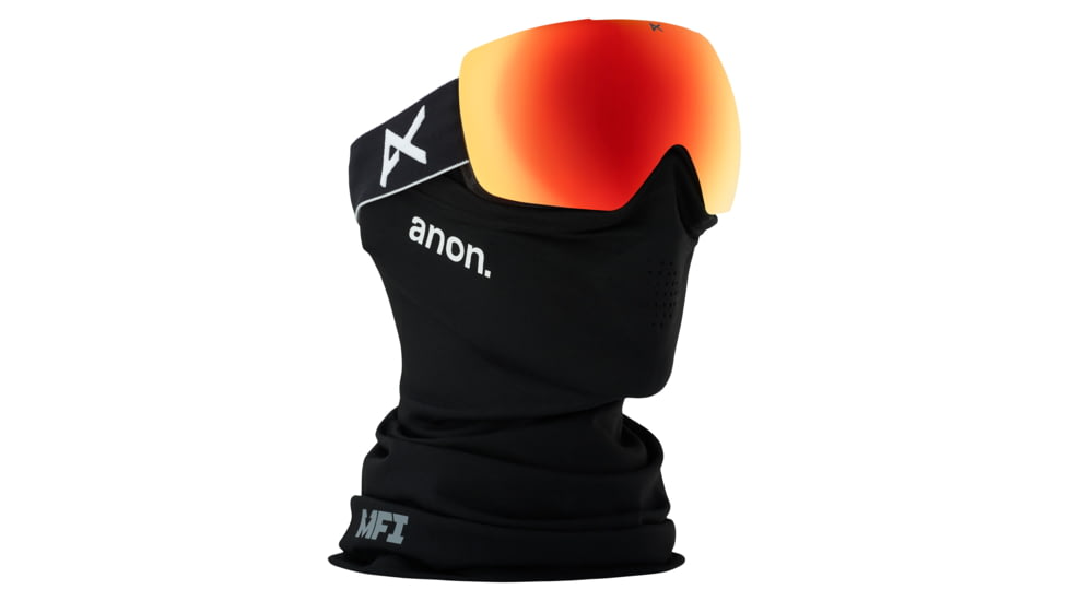 Anon MIG MFI Goggle - Mens, Frame- Black, Lens- Sonar Red, 194171-054