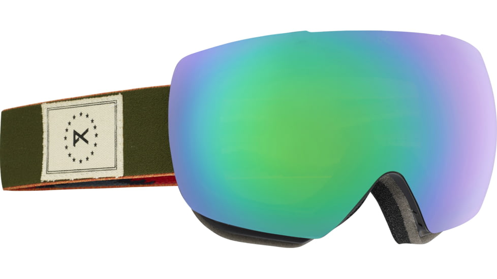 Anon MIG MFI Goggle-Wellington-Green Solex