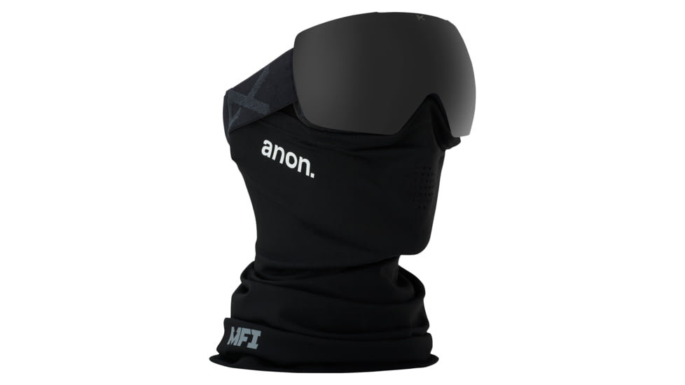 Anon MIG MFI Goggle with Spare - Mens, Frame- Smoke, Lens- Dark Smoke, Spare- Amber, 185551-022