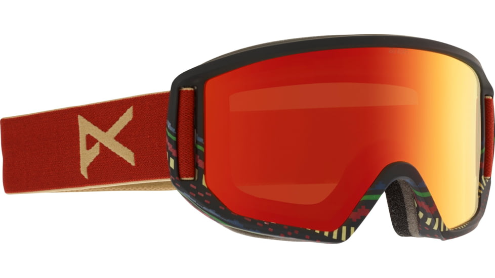 Anon Relapse Goggles-Aztec-Red Solex