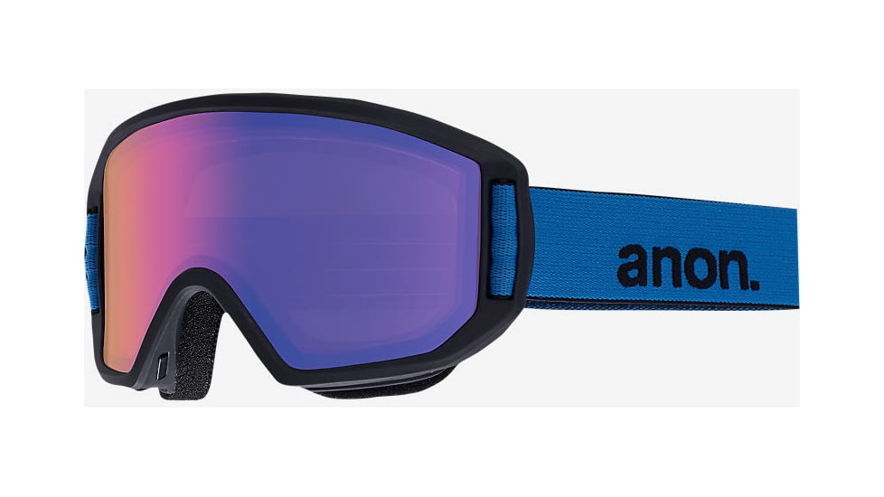 Anon Relapse Jr. MFI Goggle-Black N Blue-Blue Amber