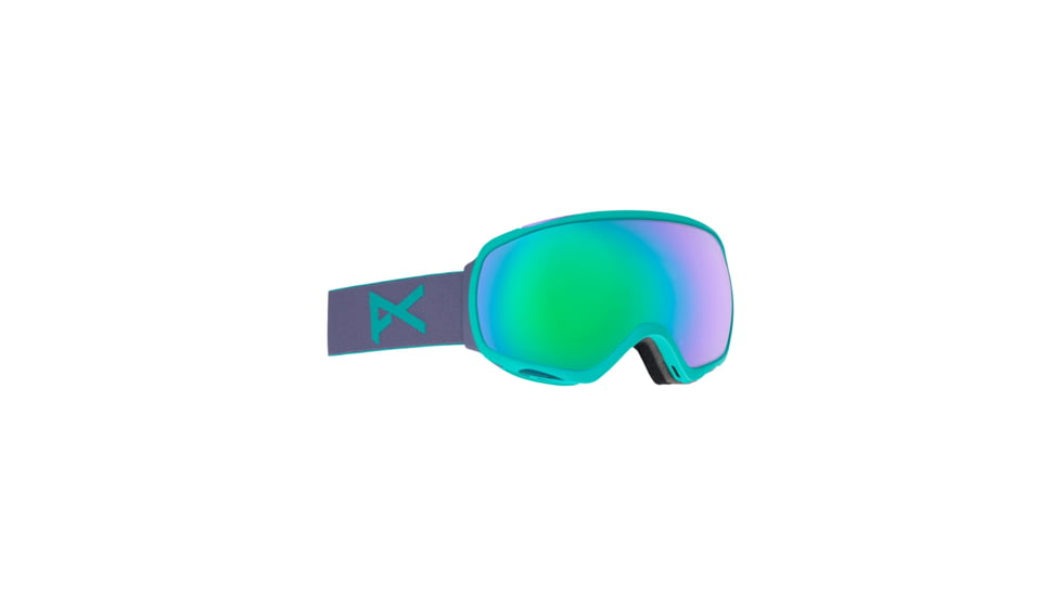 Anon Tempest Goggle - Womens, Frame- Gala Purple, Lens- Green Solex, 185511-544