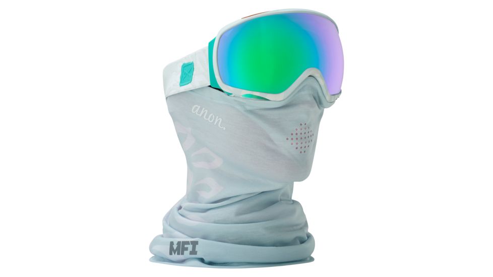 Anon Tempest MFI Goggle - Womens, Frame- Empress White, Lens- Green Solex, 185531-121