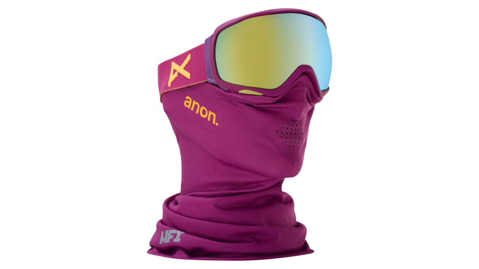 Anon Tempest MFI Goggle - Womens, Frame- Purple, Lens- Gold Chrome, 185531-545