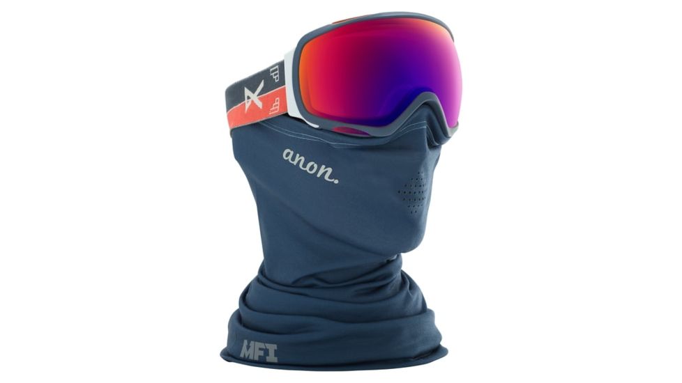 Anon Tempest Women's Goggle w/ MFI Mask, Sonar Blue Lens, Horizon, 18553102044NA