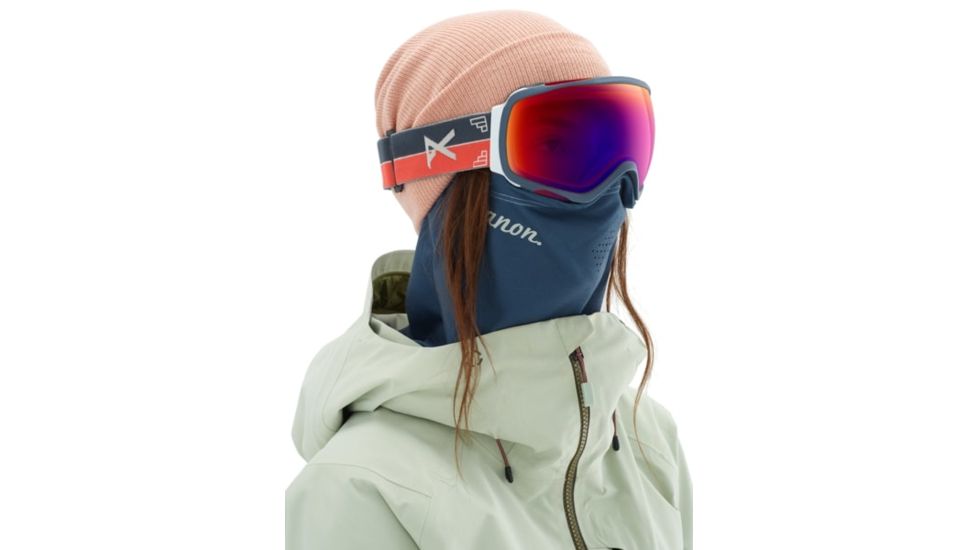 Anon Tempest Women's Goggle w/ MFI Mask, Sonar Blue Lens, Horizon, 18553102044NA