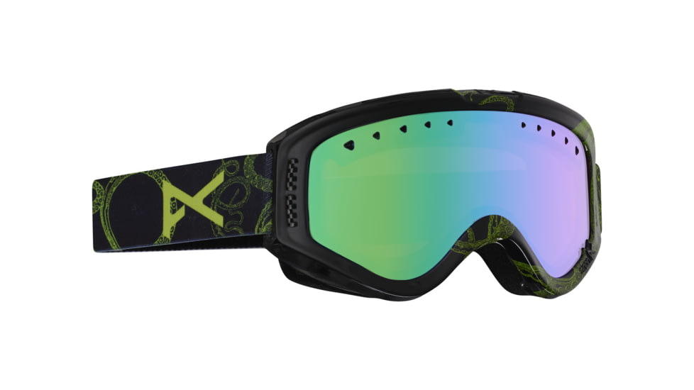 Anon Tracker Goggle-Krakken-Green Amber