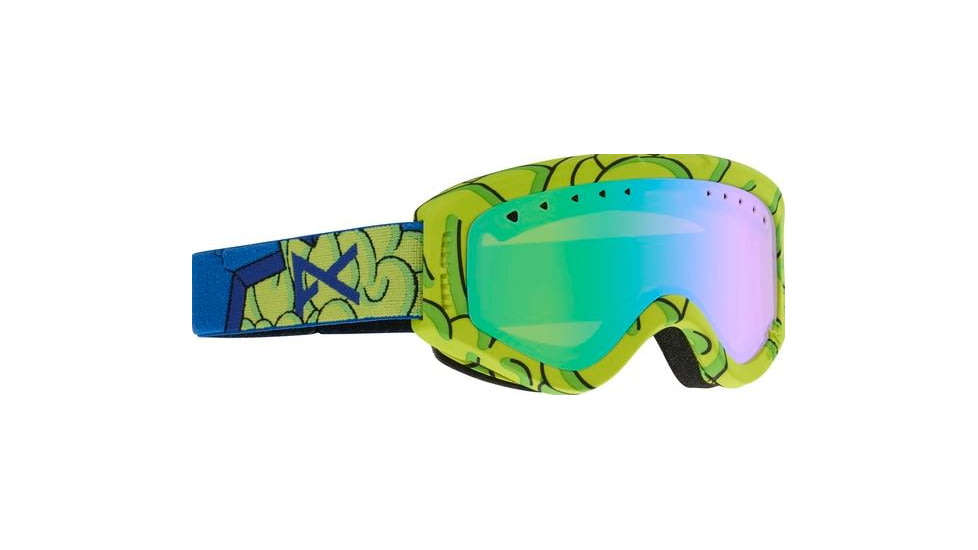 Anon Tracker Goggles-Brain-Green Amber