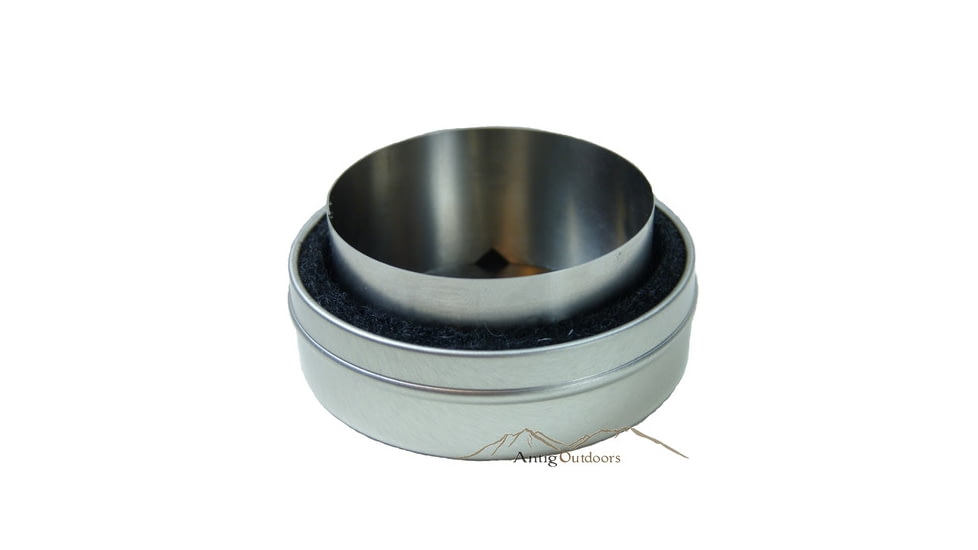 Antig Outdoors Alcohol Burner w/ Support Wall