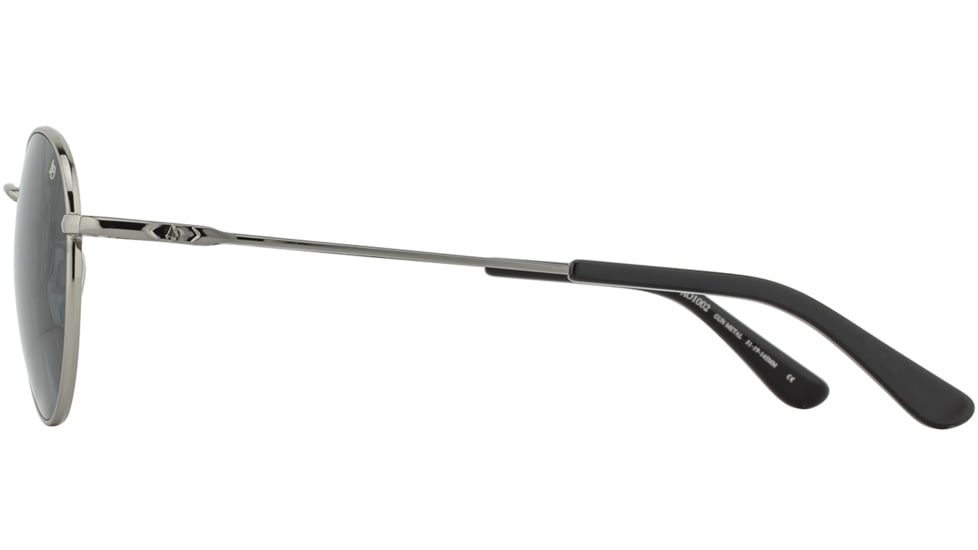 AO AO-1002 Sunglasses, Gunmetal, True Color Gray AOLite Nylon Lenses, 51-19-145 B47, 002351STBKGYN