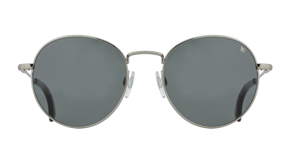 AO AO-1002 Sunglasses, Gunmetal, True Color Gray AOLite Nylon Lenses, 51-19-145 B47, 002351STBKGYN