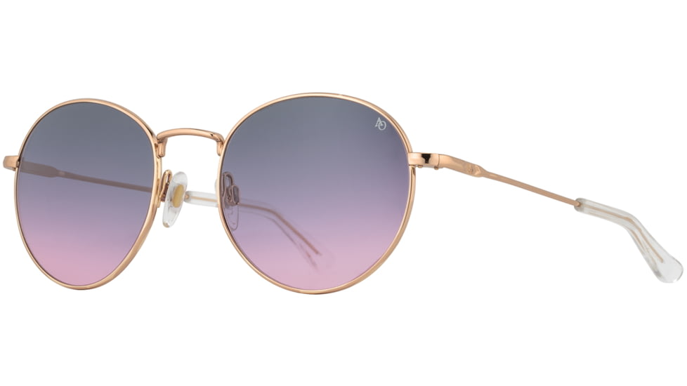 AO AO-1002 Sunglasses, Rose Gold, SunVogue Pink Gradient AOLite Nylon Lenses, 51-19-145 B47, 002451STCLPGN