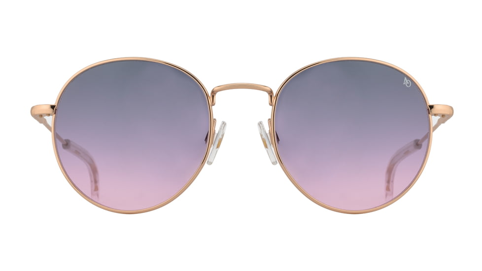 AO AO-1002 Sunglasses, Rose Gold, SunVogue Pink Gradient AOLite Nylon Lenses, 51-19-145 B47, 002451STCLPGN