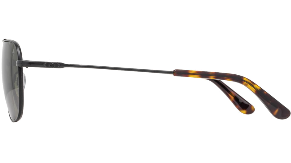 AO Checkmate Sunglasses - Men's, Matte Black Frame, Calobar Green AOLite Nylon Lenses, 56-21-145, CHE256STTOGNN