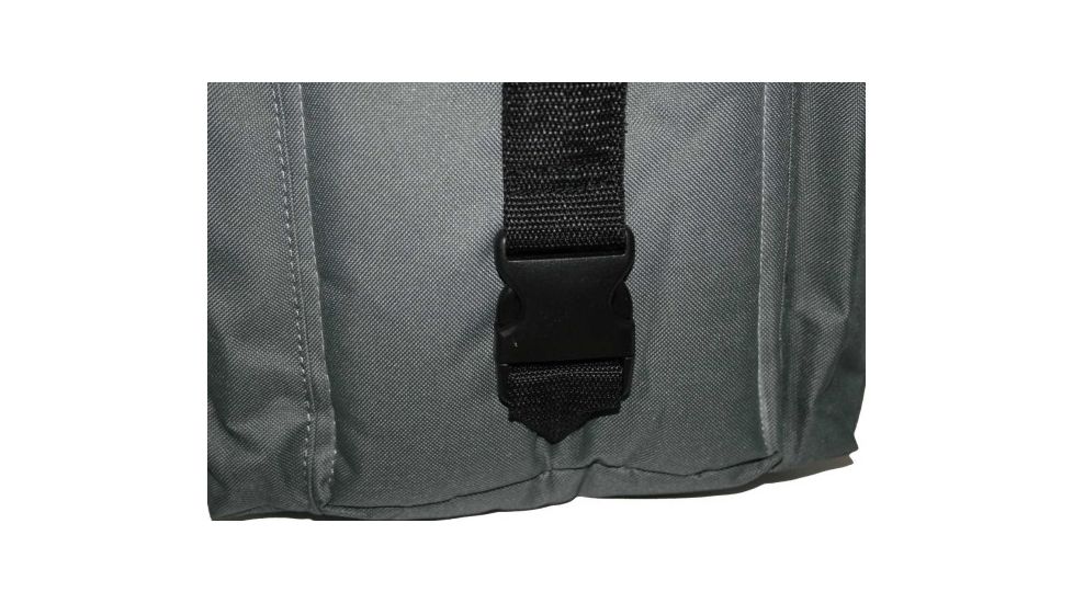 AO Coolers 12 Can Deluxe Canvas Soft Cooler, w/Removable Shoulder Strap, Charcoal, Small, AO12DXCH