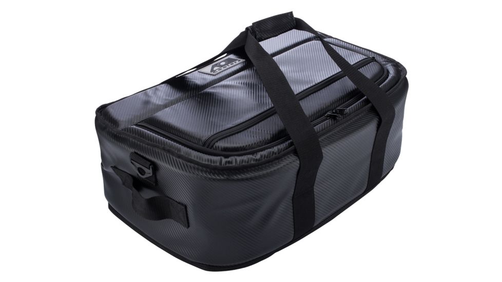 AO Coolers 38 Can Stow-N-Go Soft Cooler, Carbon Black, Large, AOCRSNGBK