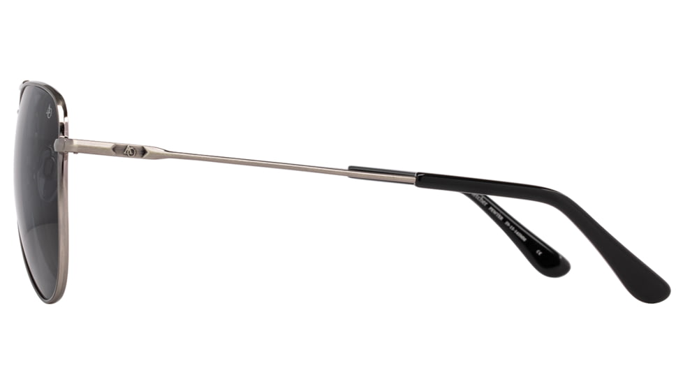 AO Fletcher Sunglasses, Pewter Frame, True Color Gray AOLite Nylon Lens - Polarized - 59-15-145, FLT159STBKGYN-P
