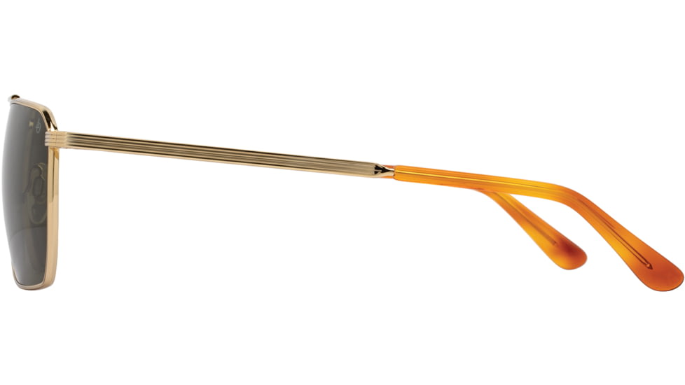 AO Geoffrey Sunglasses - Mens, Gold, Calobar Green AOLite Nylon Lenses, Gold / Calobar Green Lens, 58-18-145, GFY358STHAGNN