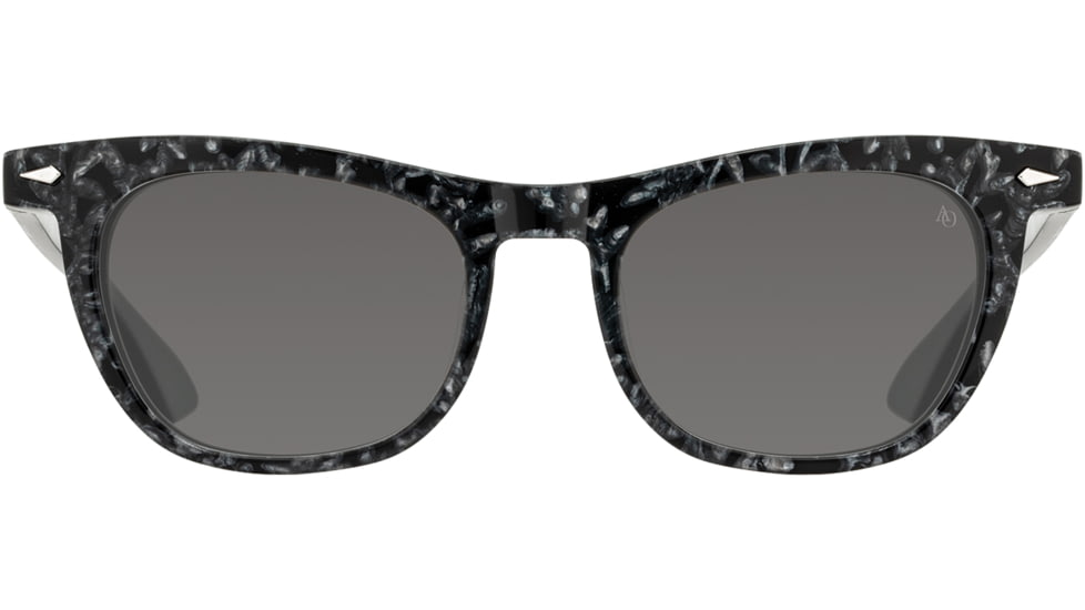 AO Lucinda Sunglasses - Womens, Obsidian, True Color Gray AOLite Nylon Lenses, Obsidian / True Color Gray Polarized Lens, 51-20-140, LUC351ST--GYN-P