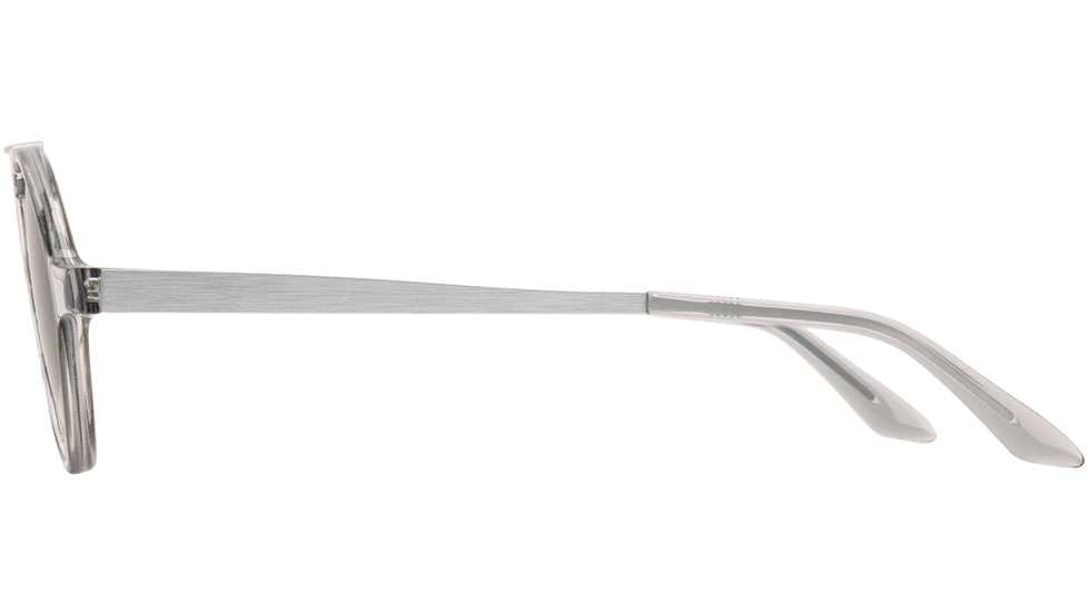 AO Oxford Sunglasses, Gray Crystal Silver Frame, Calobar Green AOLite Nylon Lenses, 44-24-145 B45, OXF144ST--GNN