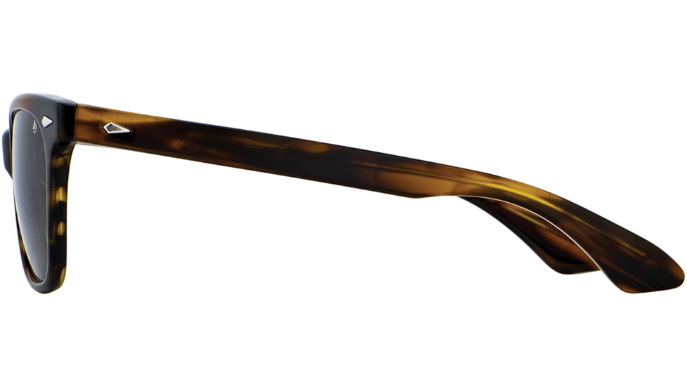 AO Saratoga Sunglasses, Brown Demi, True Color Gray AOLite Nylon Lenses, Polarized, 52-19-145 B42, SAR652ST--GYN-P