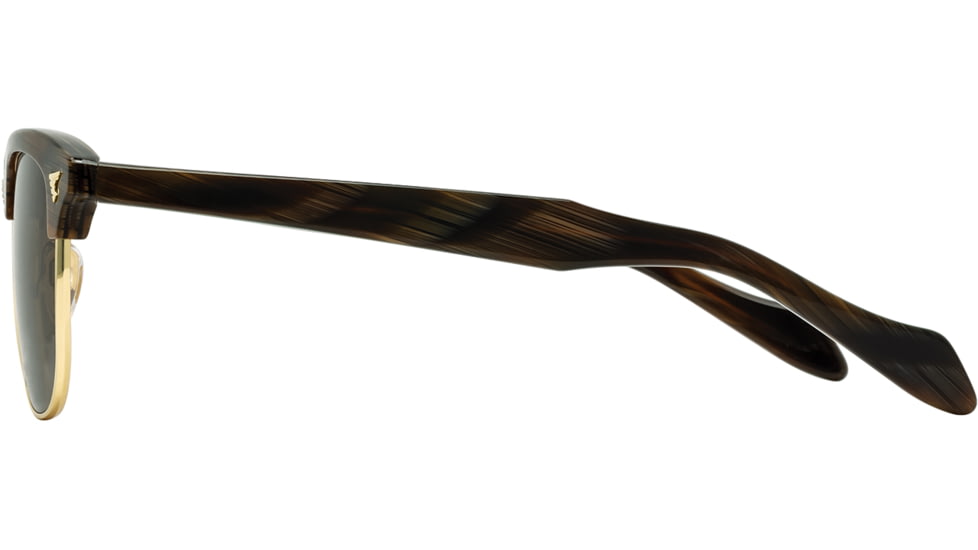 AO Sirmont Sunglasses, Chocolate Gold, Cosmetan Brown AOLite Nylon Lenses, Chocolate Gold / Cosmetan Brown Polarized Lens, 53-21-145, SIR253ST--BNN-P