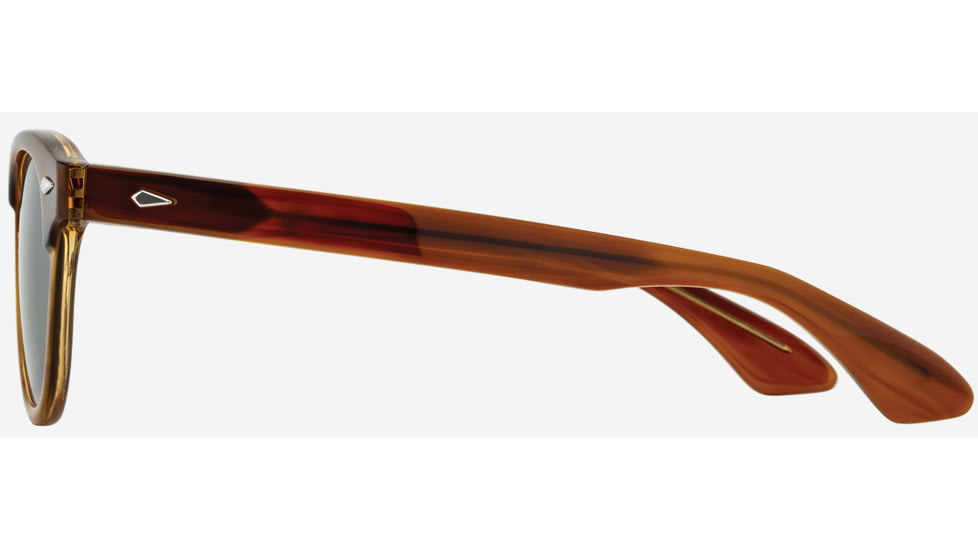 AO Times Sunglasses, Chestnut Sand Frame, True Color Gray AOLite Nylon Lenses, Polarized, 47-21-145, TIM147ST--GYN-P