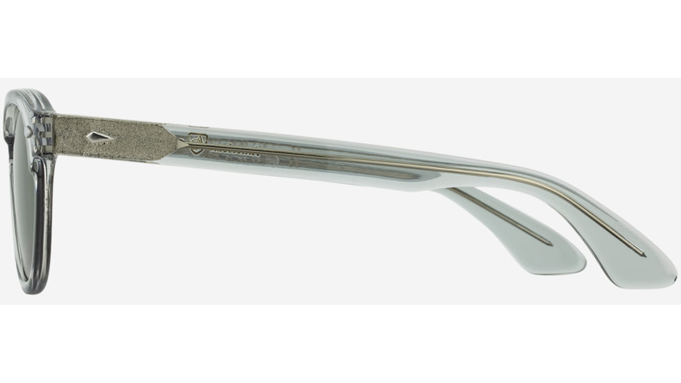 AO Times Sunglasses, Gray Crystal Frame, Calobar Green AOLite Nylon Lenses, Polarized, 47-21-145, TIM247ST--GNN-P