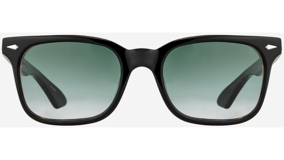 AO Tournament Sunglasses, Black Tortoise Frame, SunVogue Green Gradient AOLite Nylon Lenses, Polarized, 52-20-145, TOU352ST--EGN-P