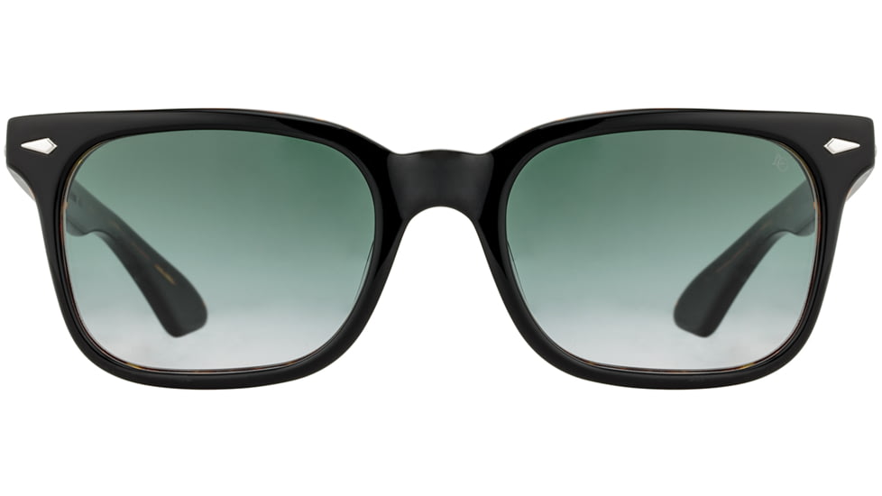AO Tournament Sunglasses, Black Tortoise, SunVogue Green Gradient AOLite Nylon Lenses, 52-20-145 B40, TOU352ST--EGN