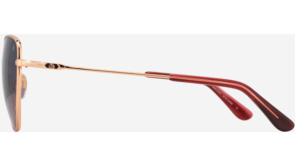 AO Whitney Sunglasses - Womens, Rose Gold Frame, SunVogue Pink Gradient AOLite Nylon Lenses, 51-19-145, WHI158STPKPGN