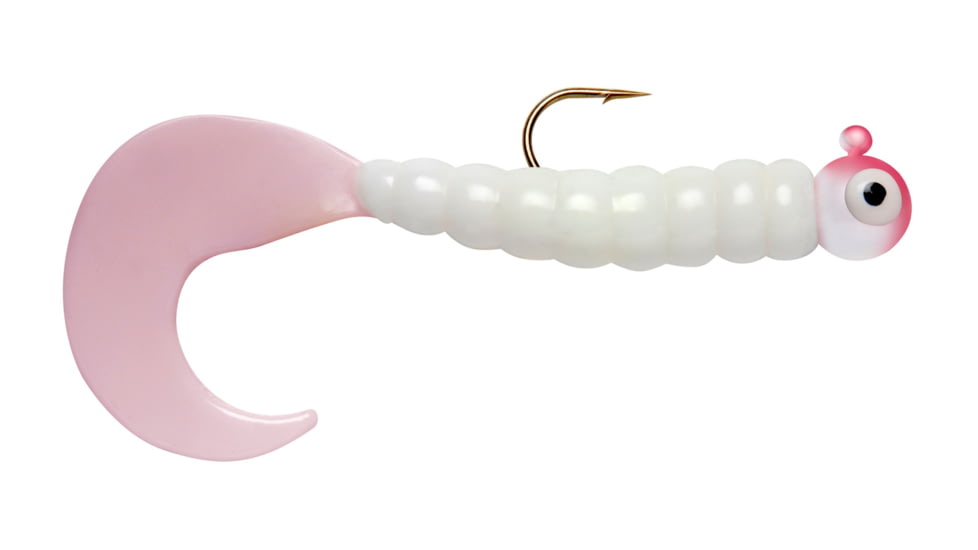 Apex Tackle Rigged Grubs 1/4oz Pink/White 5pk, J514-PNWT
